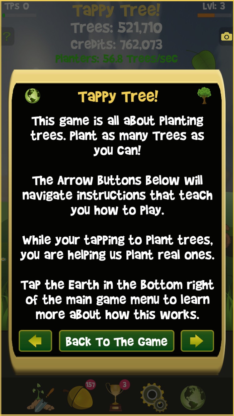 Tappy Tree - Play and Help plant real Trees